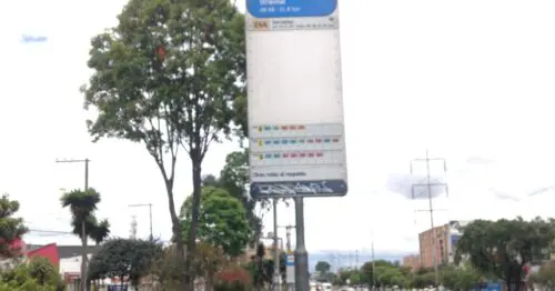 PARADERO SITP BARRIO PROVIVIENDA ORIENTAL  501A08